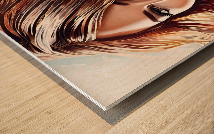 Stylish and Chic 73 Wood print