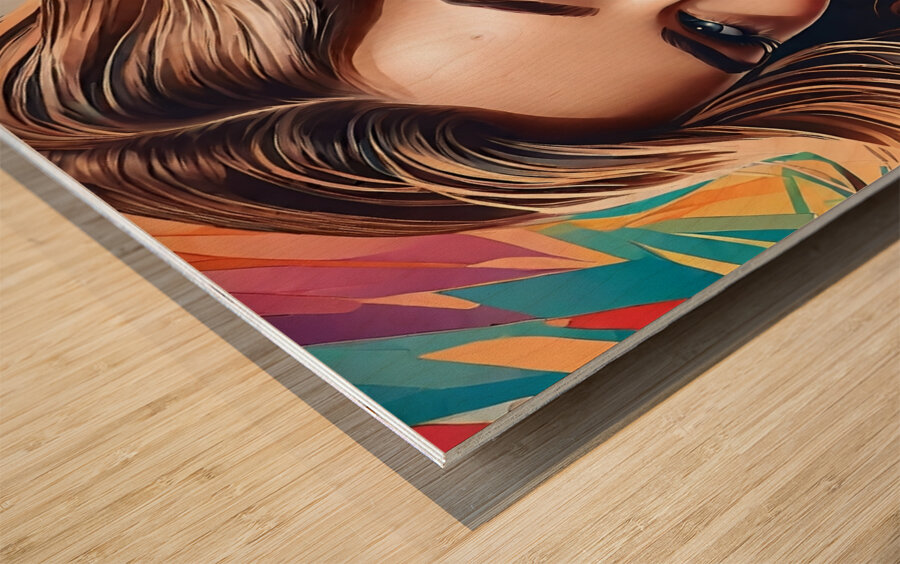 Stylish and Chic 26 Wood print