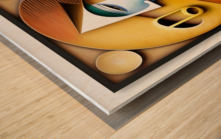 Art exhibition 6 Wood print