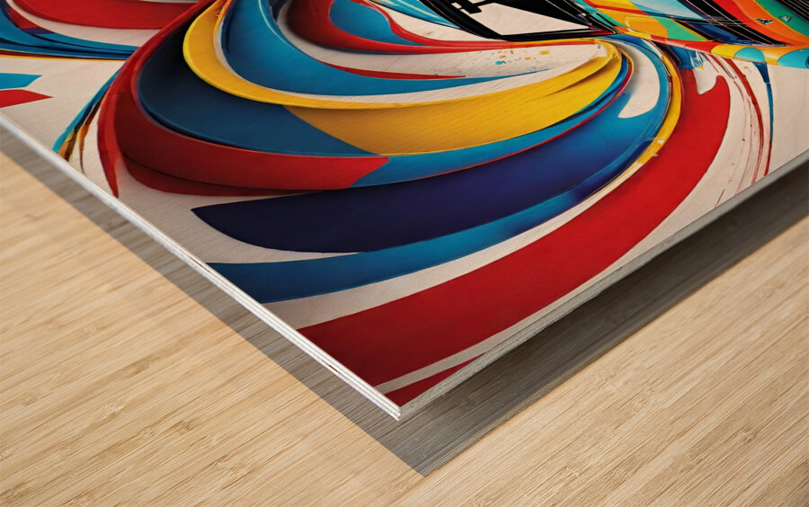 Retro Ride 13 Wood print