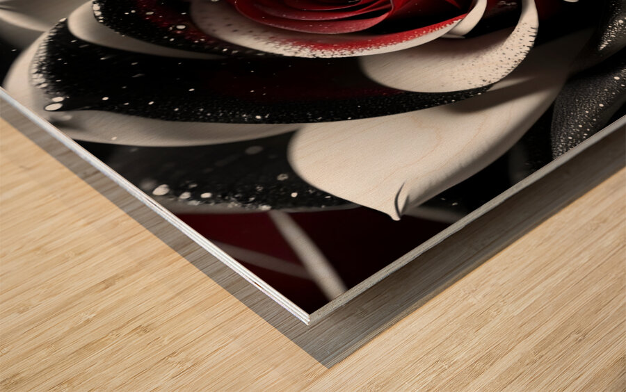 Rose3 Wood print