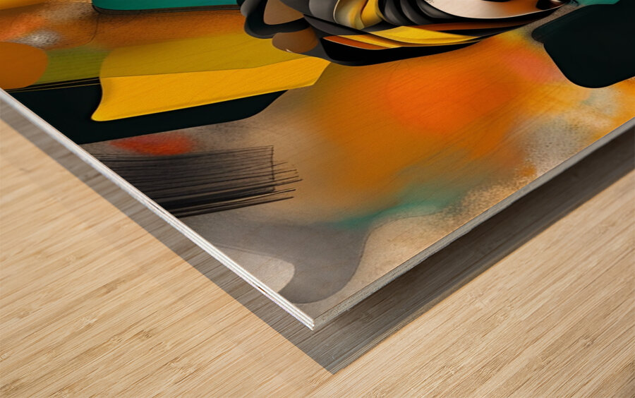 African Lady 18 Wood print