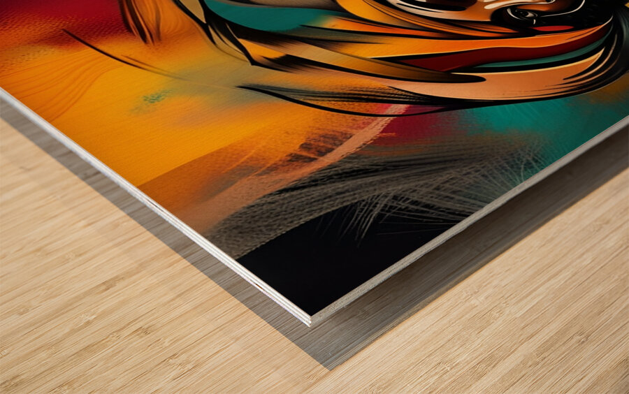 African Lady 40 Wood print