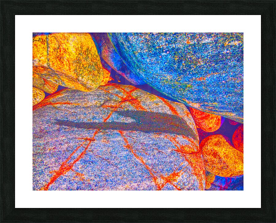 Planet Rocks Picture Frame Printing