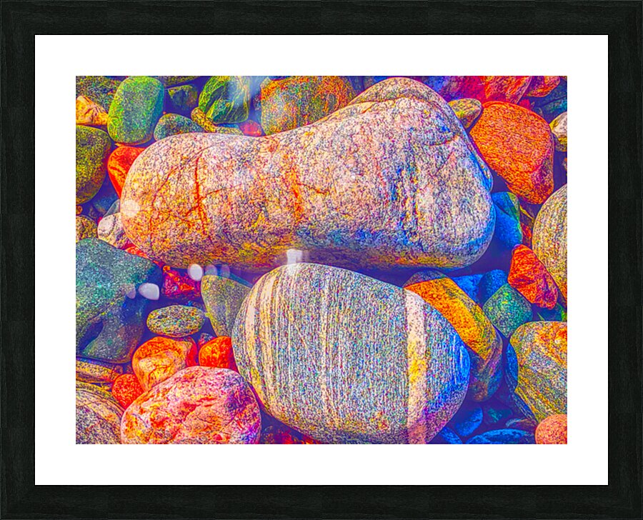 Acid Rocks  2 Picture Frame Printing