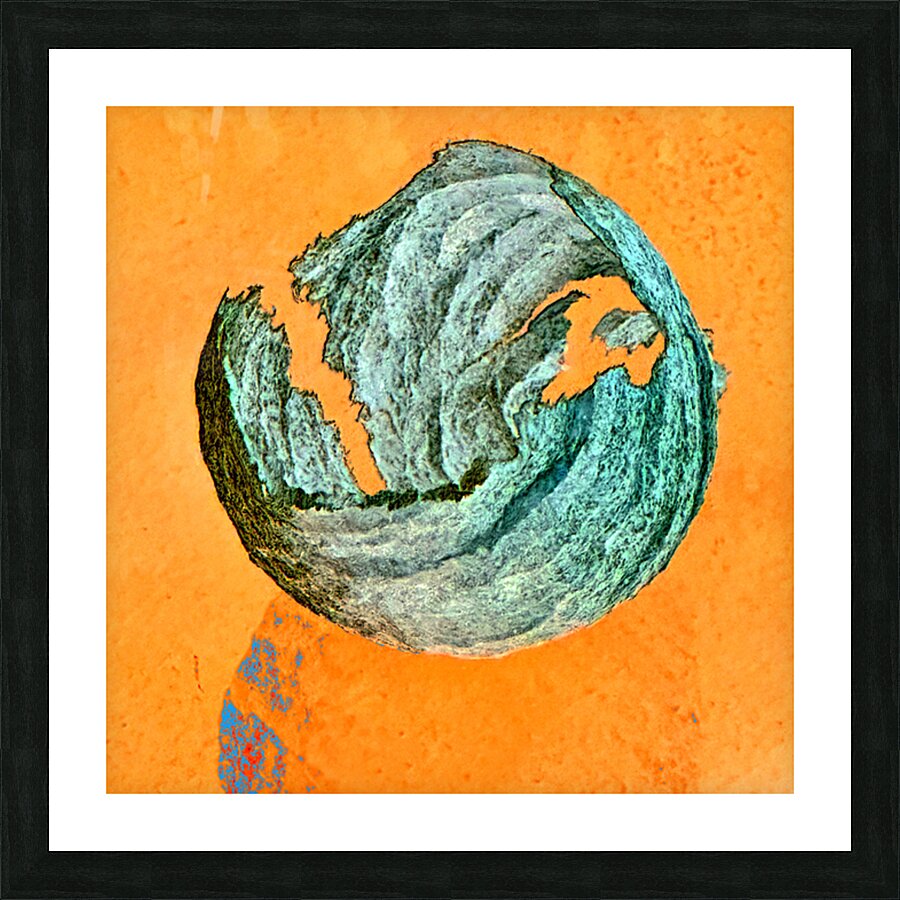 Exploded Planet  2 Picture Frame Printing