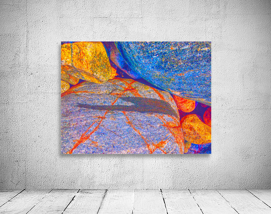 Planet Rocks Wall Preview