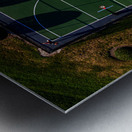 Aerial View - BBall Court  Metal print