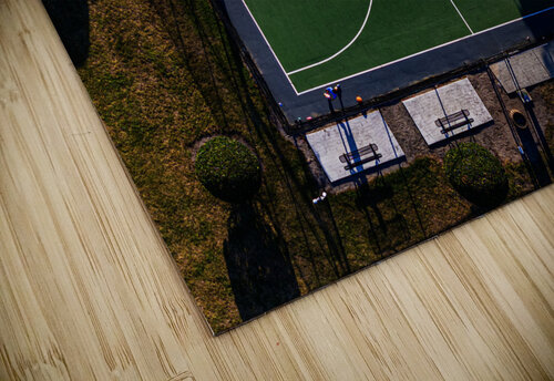 Aerial View - BBall Court  EYE AM STUDIOS puzzle