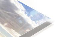 Clouds above the desert  HD Metal print