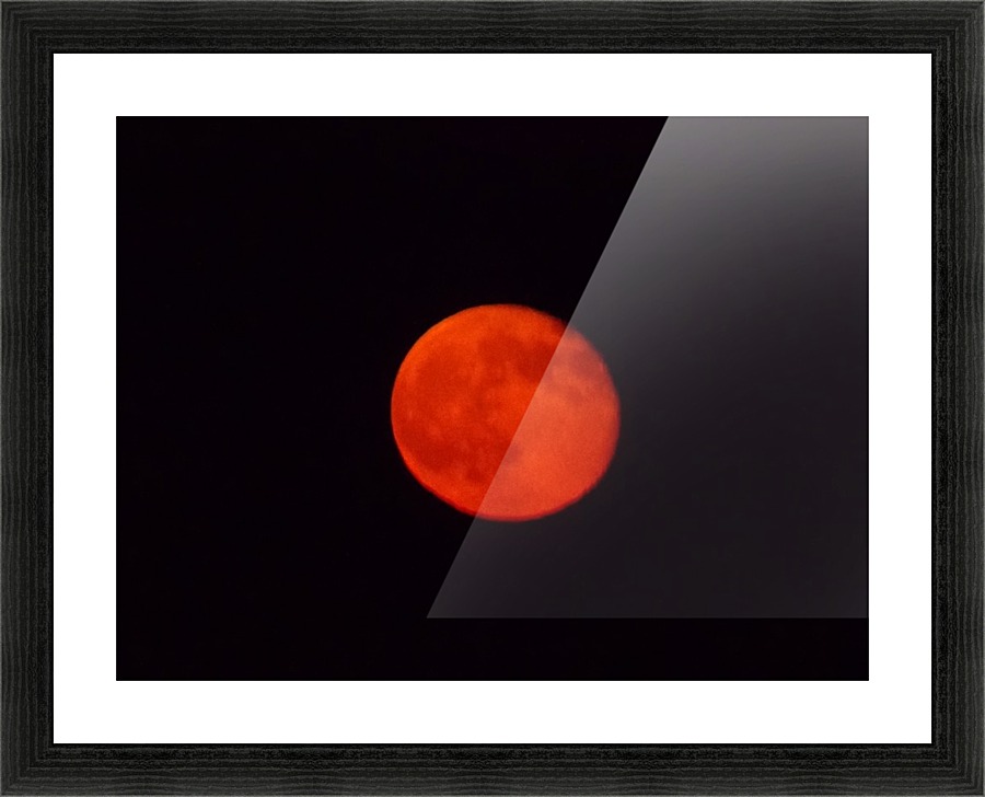 Super Moon 2 Picture Frame print
