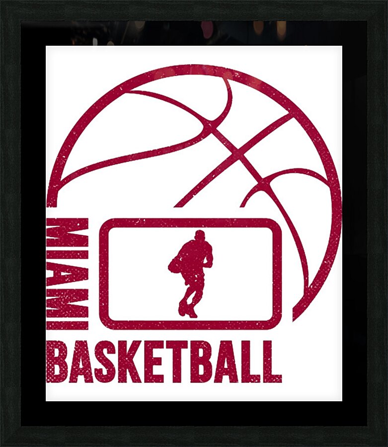 Miami Heat 35 Picture Frame print