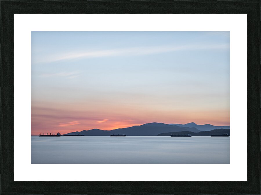 Blue Hour Picture Frame print