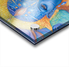 Vibrant Colored Pencil Drawing: Acrylic print