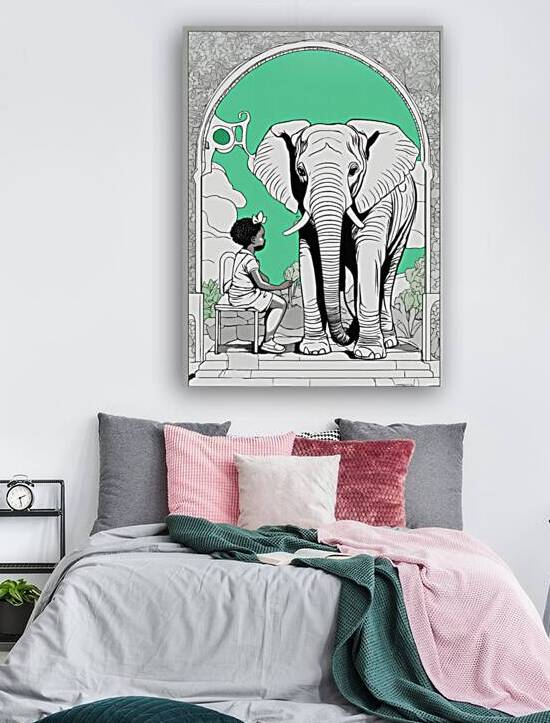 Sisterhood Safari: African Women on Elephant by Photofy