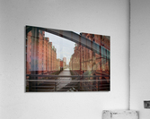 Hamburg canals Acrylic Print