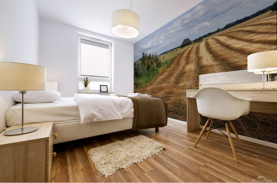 Normandy field Mural print