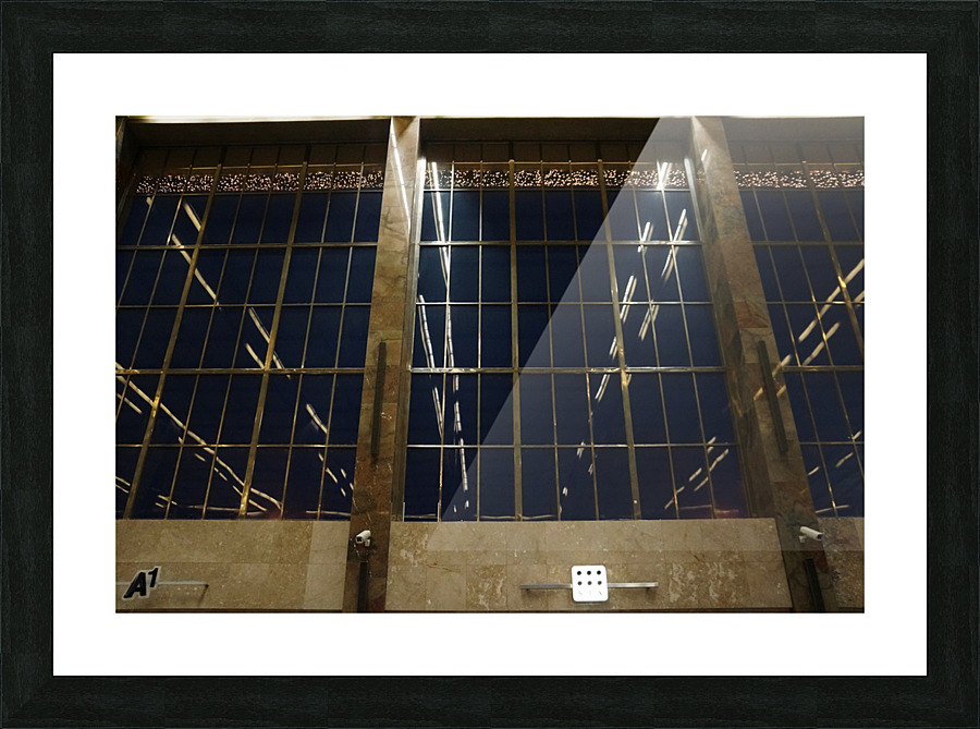 Vienna station Picture Frame print