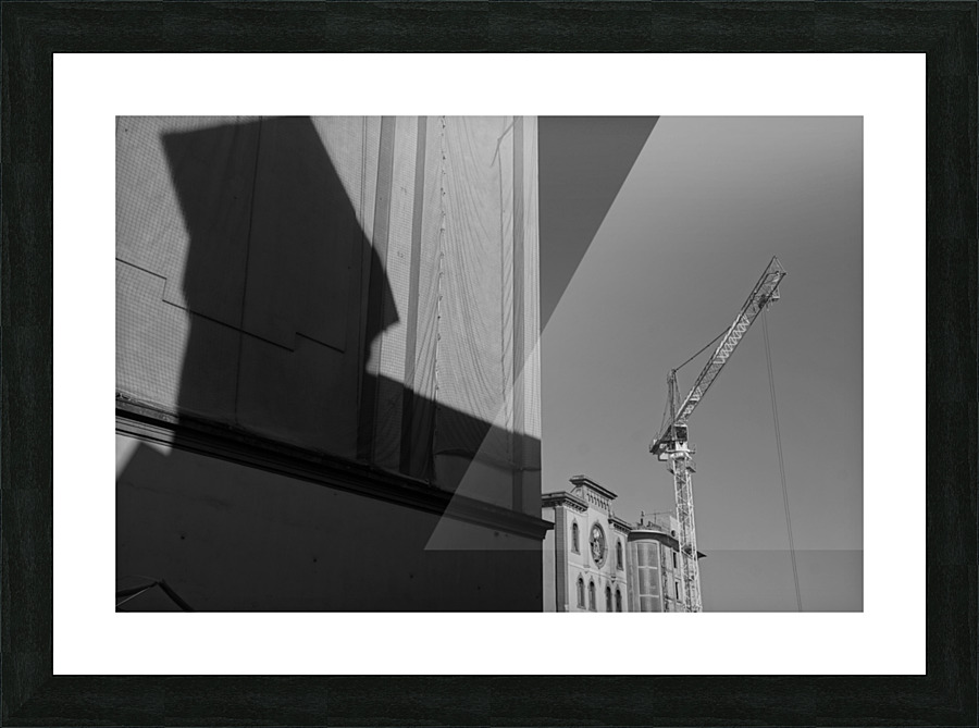 Old brewery Picture Frame print