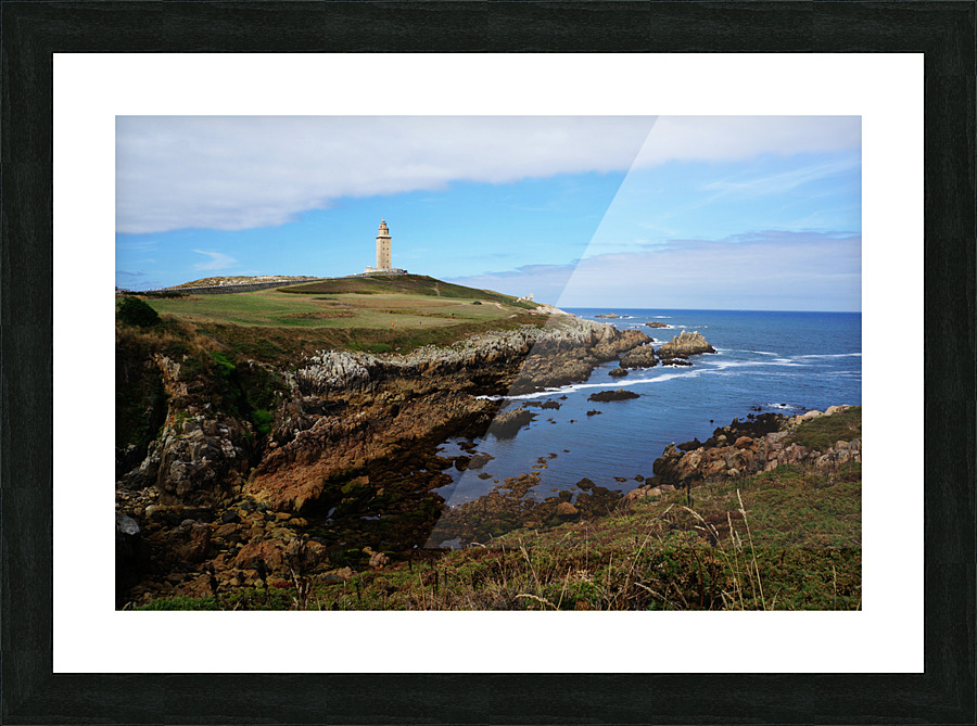 Lighthouse in Spain Picture Frame print