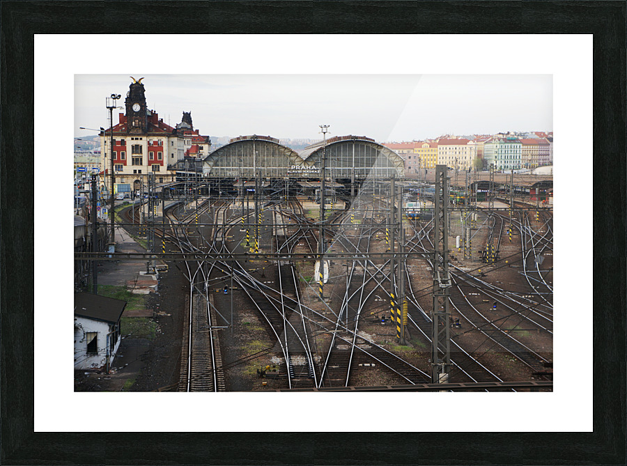 Prague Station Picture Frame print