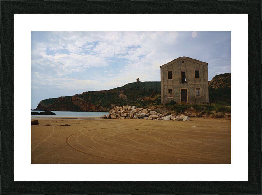 Beach in Sicily Picture Frame print