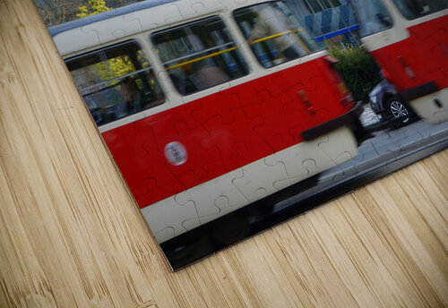 Prague tramway Cedric Doz puzzle