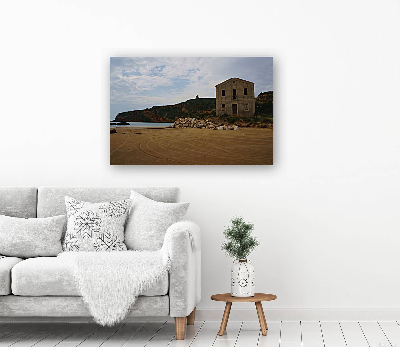 Beach in Sicily Reproduction