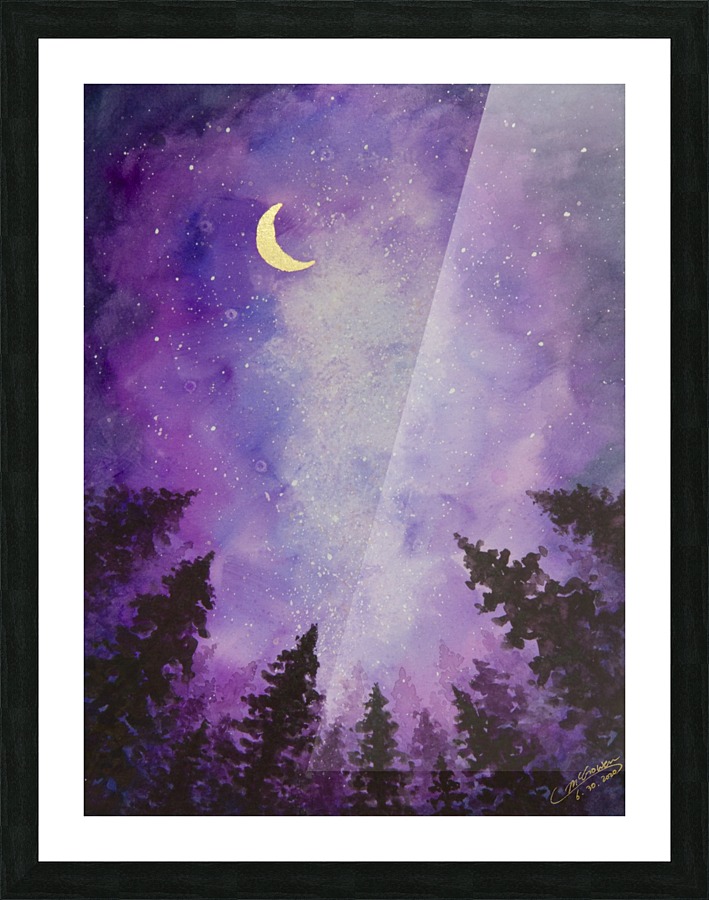 Look Up Picture Frame print