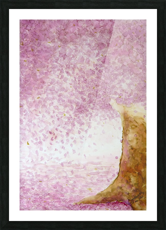 Cherry blossom Picture Frame print
