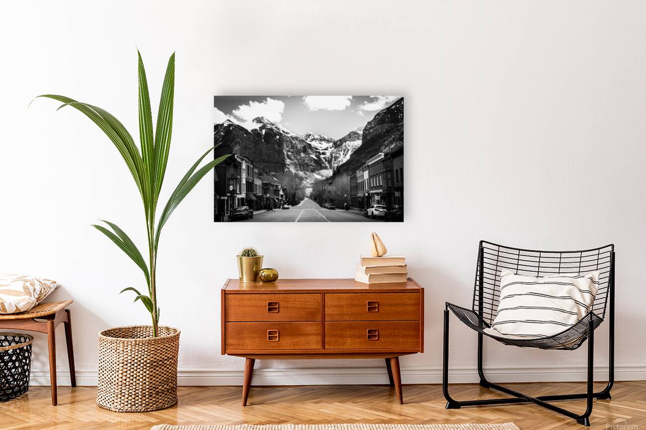 Telluride CO Black and White Reproduction