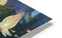 Night Lotus HD Metal print