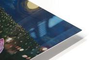 Night Lotus 2 HD Metal print