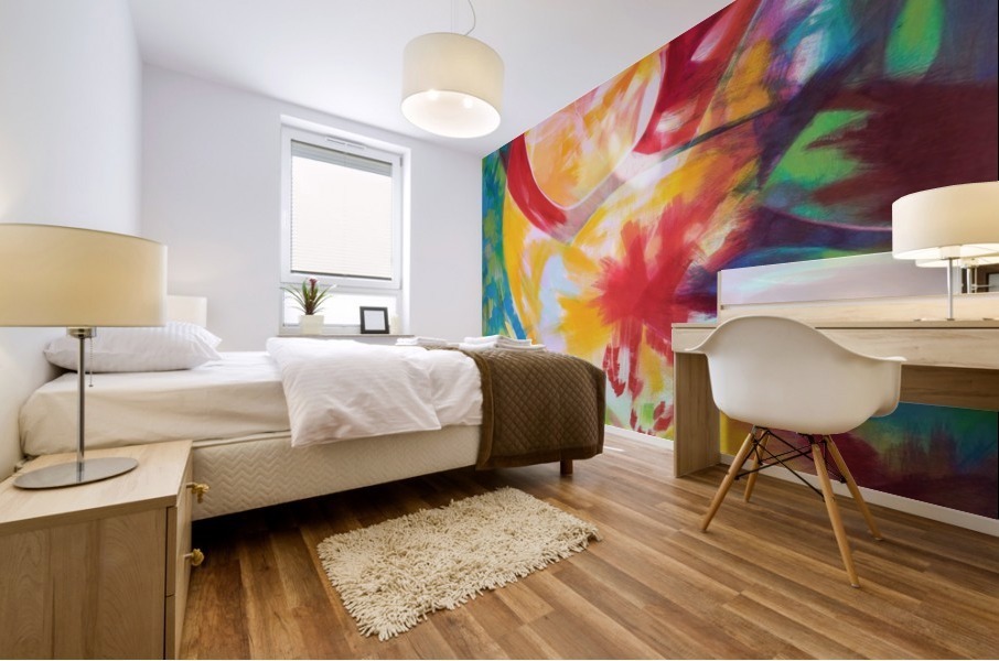 Her Mural print