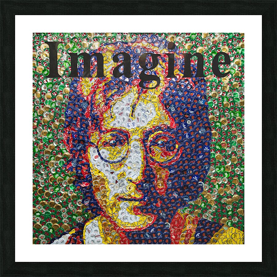 John Lennon II Picture Frame print