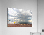 Skimming Stones Acrylic Print