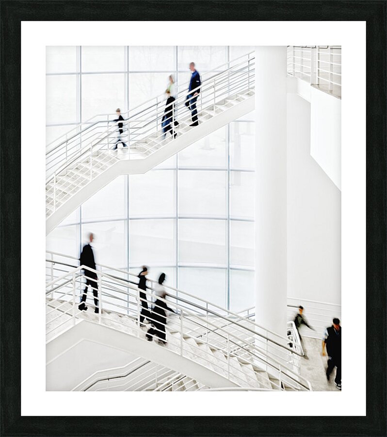 Staircase Picture Frame print