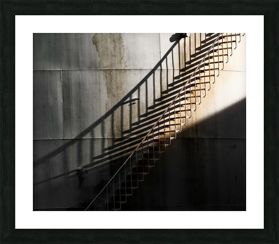 Storage Tank Picture Frame print