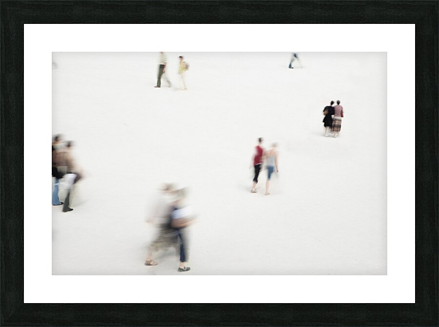 Walking in the Park Picture Frame print