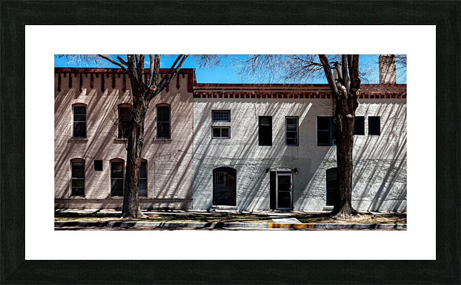 Shadow on a Wall 2 Picture Frame print