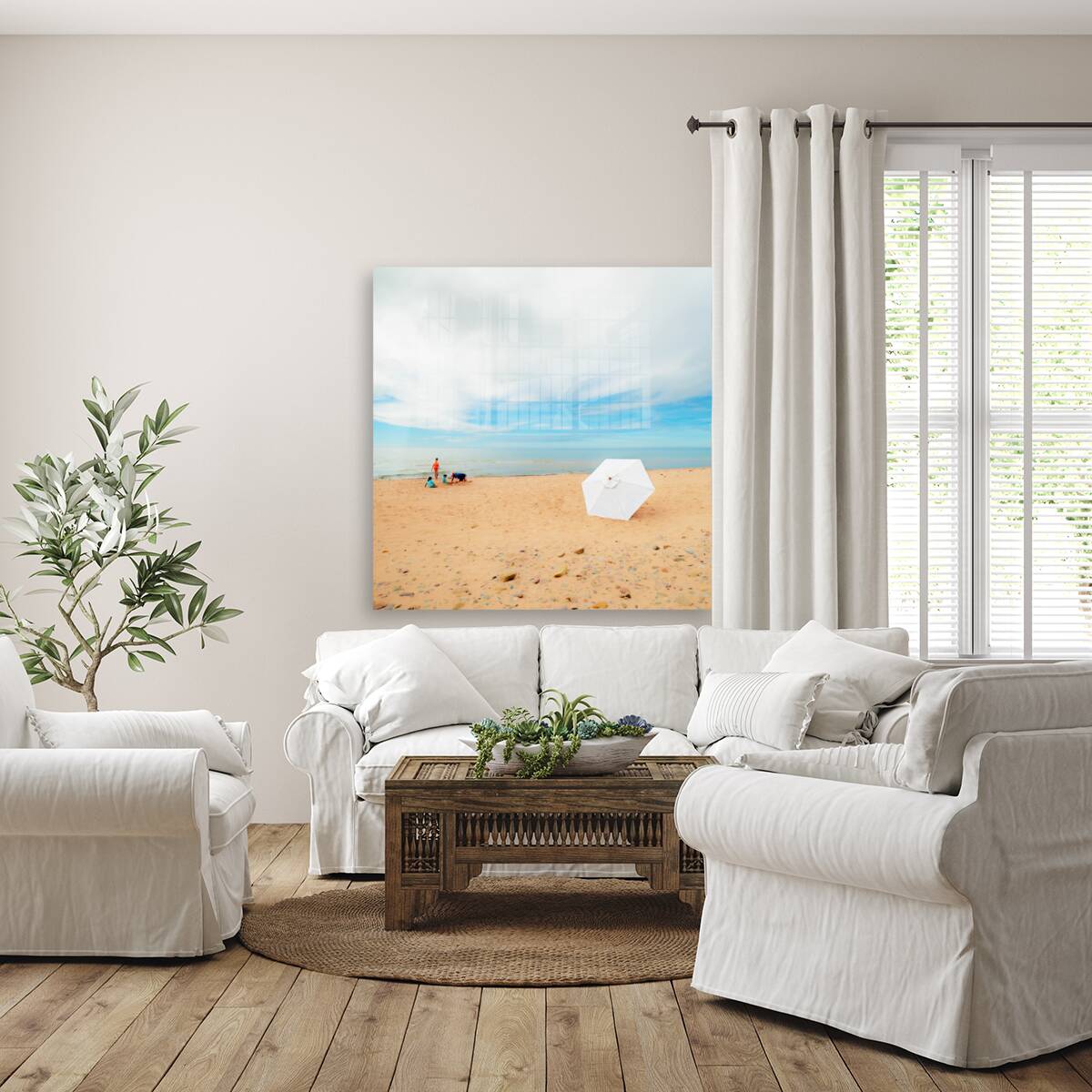 Beach Umbrella 1 Reproduction