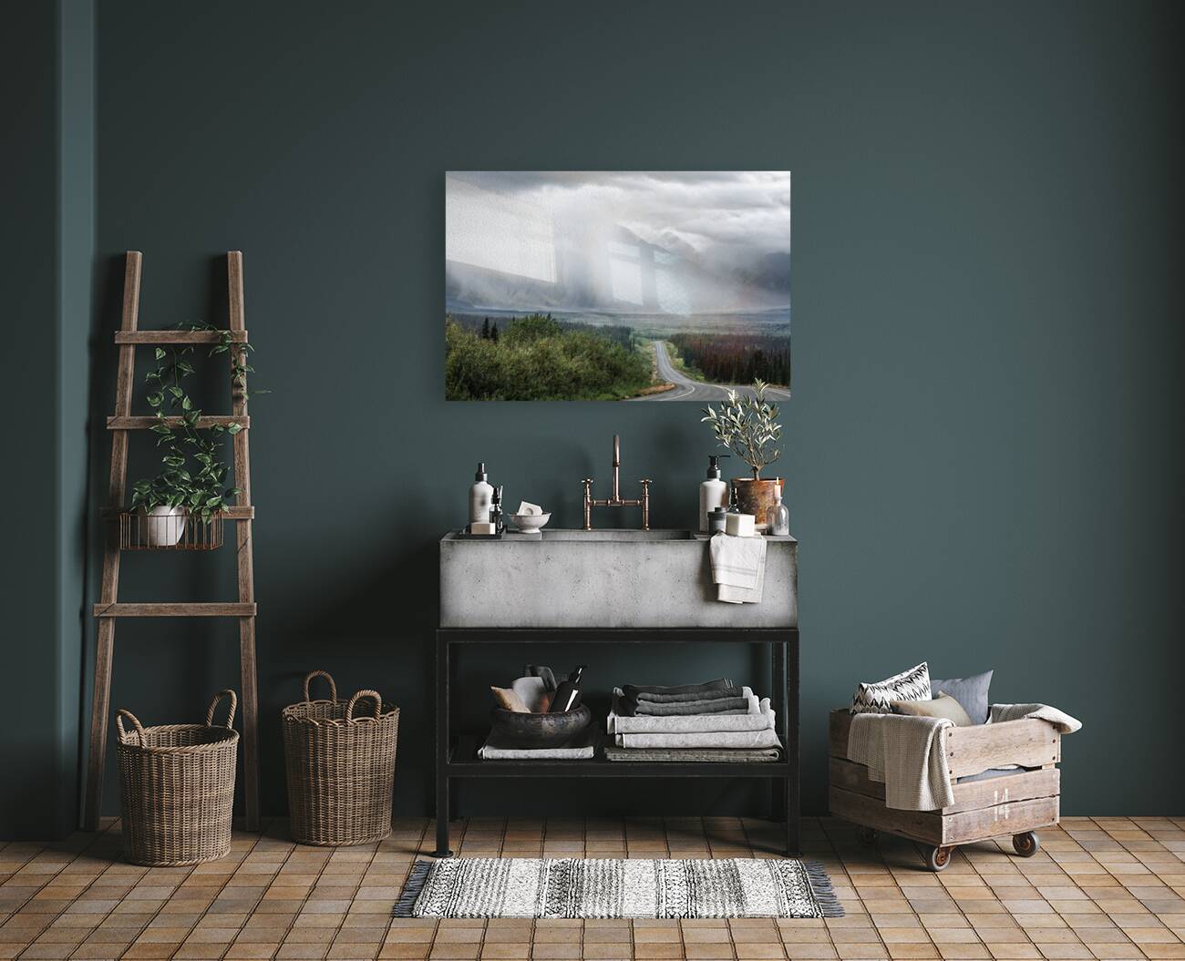Saint Elias Mountains Reproduction