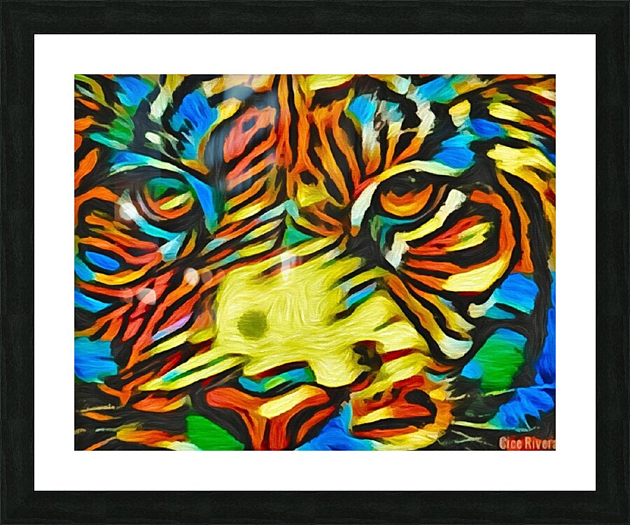 Courage Picture Frame print