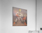 Abstract motorcycle Acrylic Print
