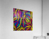 Abstract Curves Acrylic Print