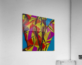 Abstract Bold Colors Acrylic Print