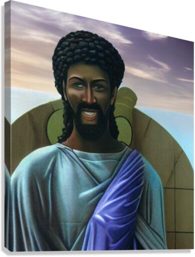 Spriritual God Canvas Print