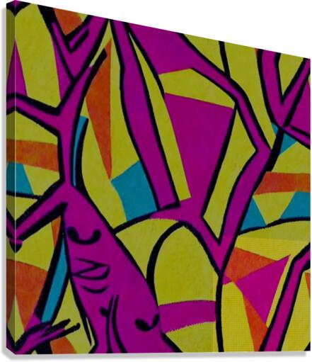 High Detail Abstract Canvas Print