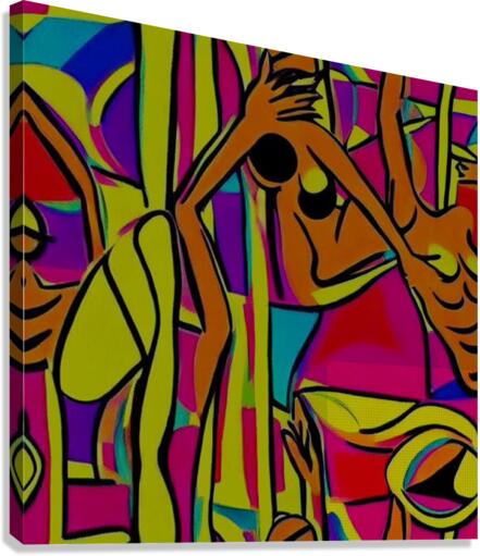 High Detailed Abstract Canvas Print