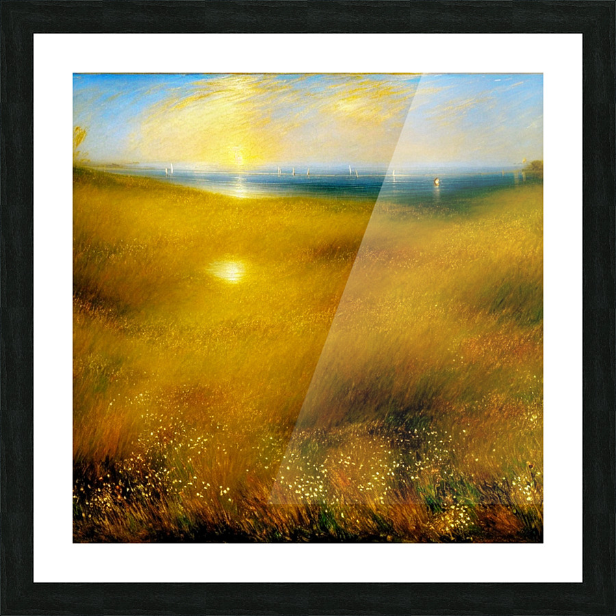 Warm Coast Picture Frame print